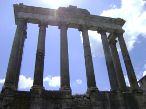 The forum in Rome. One of the places which helped inspire the podcast. The forum in Rome. One of the places which helped inspire the podcast.