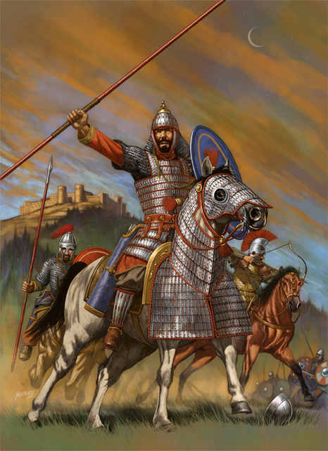 Byzantine cavalry from Ancient Warfare Magazine Volume IV, Issue 3 (www.ancient-warfare.com)