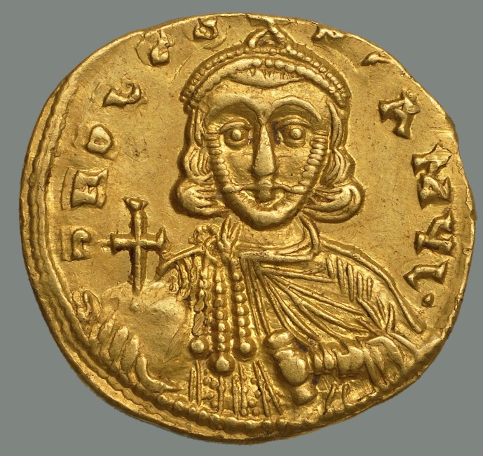 A solidus of Leo III (from the Dumbarton Oaks collection)