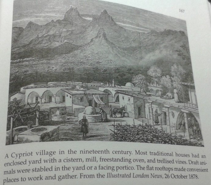 Cypriot village in the 19th century (From Daily Life in the Byzantine Empire by Marcus Rautman)