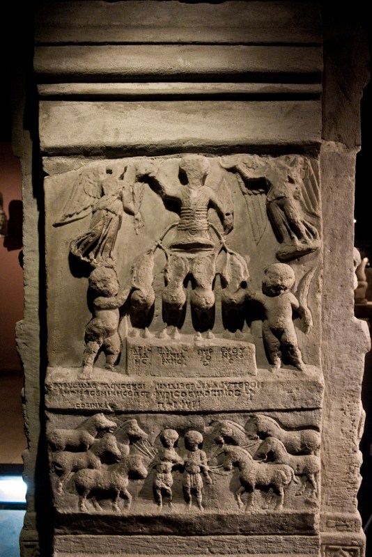 Relief of Porphyrius the Charioteer (now in the Istanbul Archeological Museum)