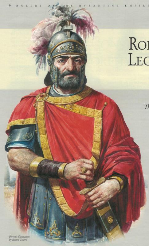 Romanos Lecapenus from 'Rulers of the Byzantine Empire" published by Kibea