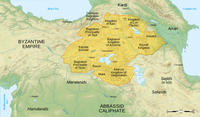 Bagratuni Armenia circa 1000