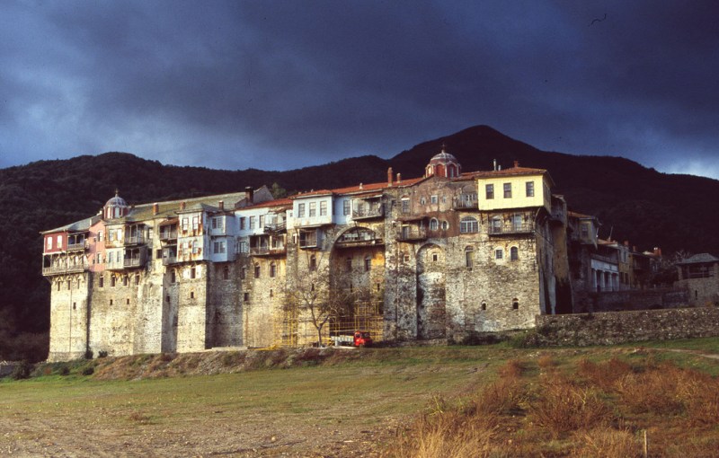The Iviron Monastery on Mount Athos