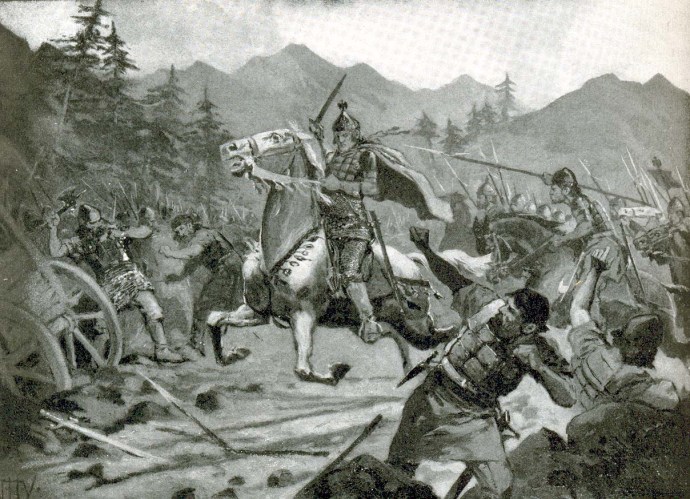 Basil II in generic action (worldhistoryplus.com)