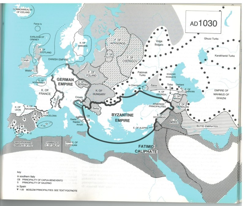Colin McEvedy's Atlas of Medieval Europe. I love it but it is misleading