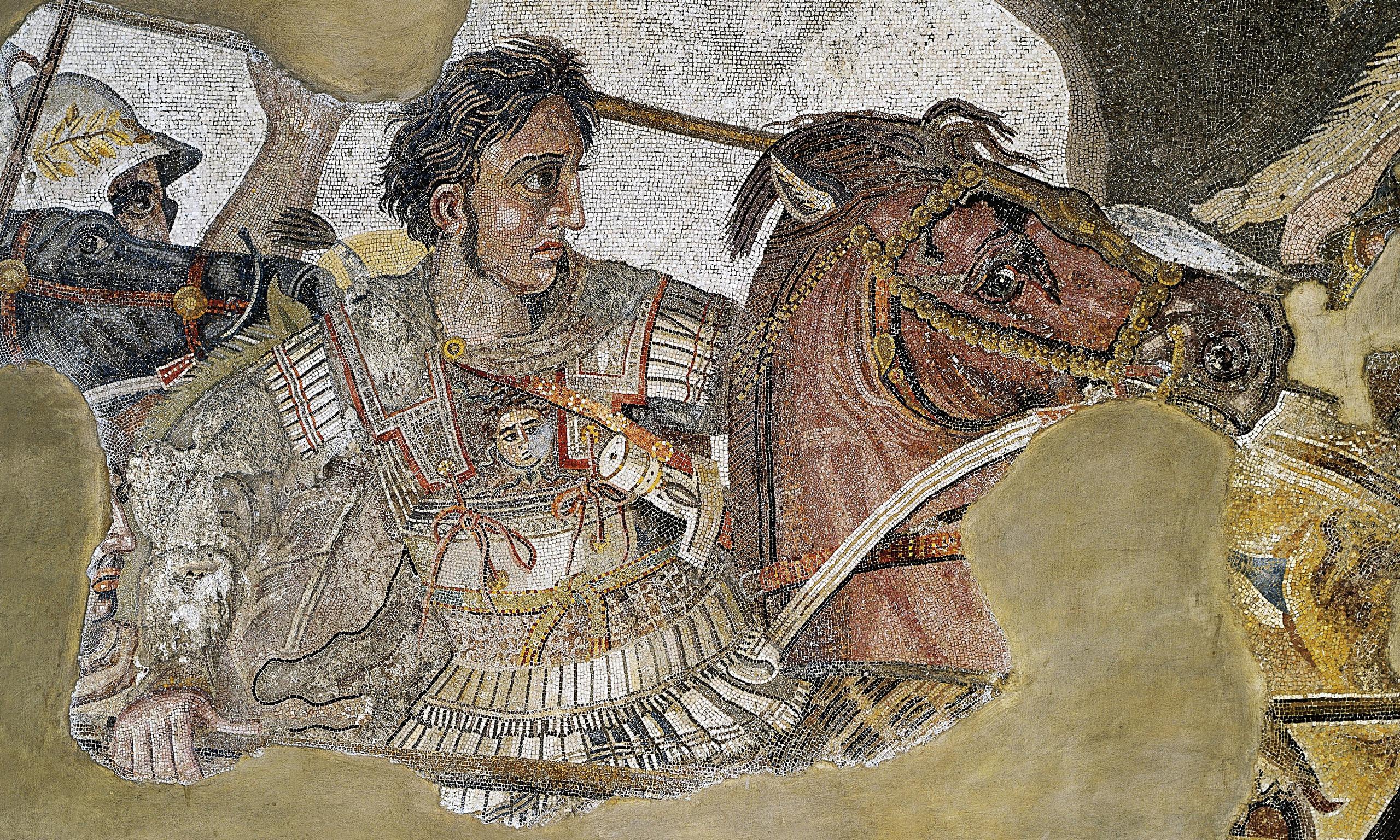 Mosaic of Alexander the Great from Pompeii