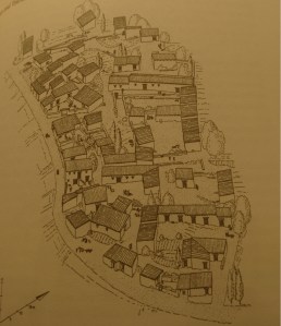 Reconstrcution of houses on the Acropolis of Pergamon (from Daily Life in the Byzantine Empire)