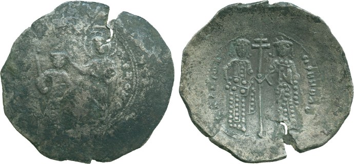 A Billon Trachy of Alexios I (baldwin.co.uk)